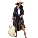 【Ocasión】: Perfecto con un conjunto de bikini, traje de baño o bata y pantalones cortos, este bikini para cubrir es ideal para la playa de verano, los centros turísticos, la piscina y los cruceros!