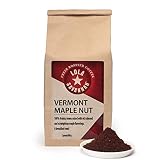 Lola Savannah Vermont Maple Nut Ground Coffee - Arabica Beans Blend Creamy Nutty Flavor with the Swe