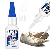 Clennaner Shoe Glue, Shoe Glue Sole Repair for Soles Boots Sneakers Heels Hiking Leather Suede, Ultimate Strength Shoe Adhesive Heavy Duty Waterproof and Fast Dry