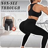 viiotu Butt Lifting Leggings for Women,Elasticated Waist Bum Lift Scrunch Leggings,Gym Leggings for Workout, Yoga,Comfortable,Opaque Sports Pants for Ladies (UK, Alpha, L, Regular, Regular, Black) - Image 5