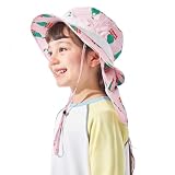 [ever closet] キッズ アウトドア ハット 56サイズ ピンクラフランス 女の子 男の子 帽子 UVカット 撥水 速乾 日焼け対策 保育園 幼稚園 小学生 子供服 キッズ服 エバークローゼット