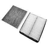 Cabin Engine Air Filter Kit for Optima Gas (2013-2015) Azera (2012-2017) Sonata Gas (2011-2014)