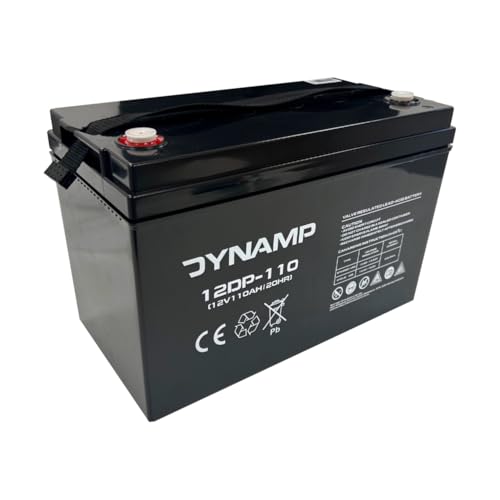 Dynamp 12DP-110 Deep Cycle AGM Battery 12V 110Ah VRLA