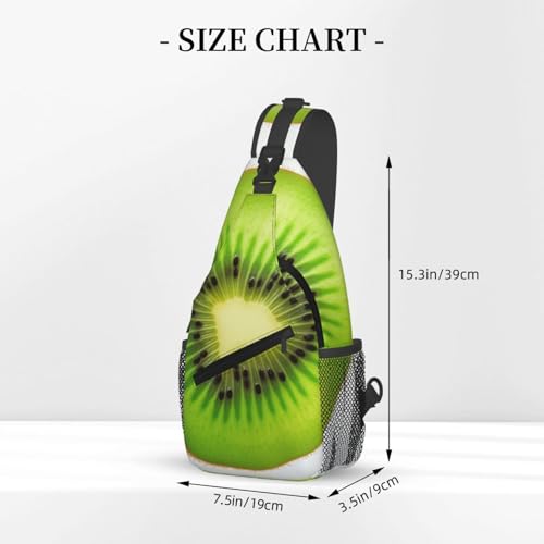 Bolso Bandolera Unisex Negro para Viaje y Senderismo miniatura 2