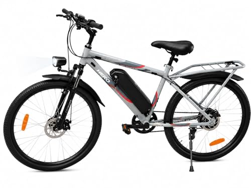 Image of Electric Cycle with 250W Hub Motor, 36V Detachable Battery, 35 km /h Top Speed, 50 km Range, Front Suspension & Disc Brake