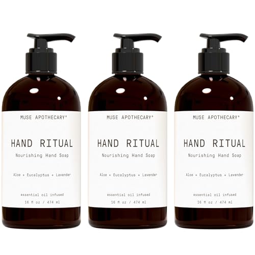 Muse Apothecary Hand Ritual - Aromatic and Nourishing Hand Soap, Infused with Natural Aromatherapy...