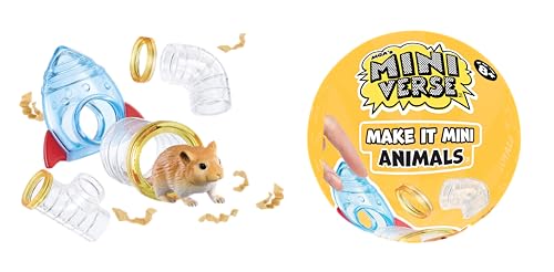 MGA's Miniverse Make It Mini Tiere Serie 2 – Enthält 1 Tierfigur mit Zubehör, Mini-Sammlerstücke, 8 zum Sammeln, Für Sammler und Kinder ab 8 Jahren