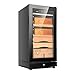 Armoire À Cigares Refroidie par Air À Compresseur Cave À Cigares À Température Et Humidité Constantes Cave À Cigares en Bois De Cèdre Panneau De Commande Intelligent