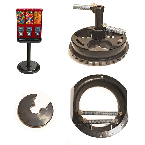 Gumball Dispenser Wheel for Gumball Machine - Adjustable Round Capsule & Gum Wheel for 3 & 4 Head, Triple Shop, Triple Time, Triple Pod, and 4 in 1 Vending Machine - Candy Machine Replacement image 4