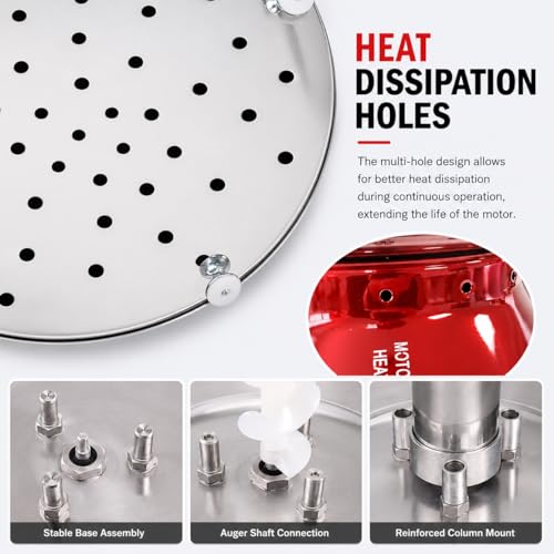 Fondue à chocolat électrique 3 L avec contrôle de la température, design anti-déversement pour fêtes, qualité commerciale, facile à nettoyer, base robuste