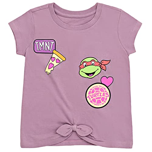 Teenage Mutant Ninja Turtles Leonardo Michelangelo Raphael Girls 2 Pack T-Shirts Toddler to Big Kid4