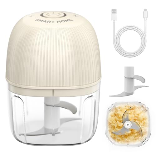 COSTAR Rechargeable Mini Electric Chopper for Kitchen Use, 250ml Mini Food Processor for...