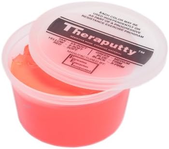 TheraPutty Scented Exercise Putty, Cherry, Red, Light, 1 Pound