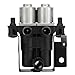 A-Premium Heater Control Valve Compatible with Lincoln, Ford & Jaguar Models - LS 2000-2002, Thunderbird 2002, S-Type 2000-2002