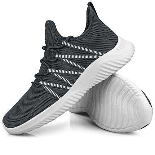 Image of Feethit Mens Slip On Running Shoes Breathable Lightweight Comfortable Fashion Non Slip Sneakers for Men