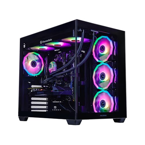 Image of MLOONG Gaming PC i9-14900KF (24 Cores, 6.0GHz), RTX 5080 16GB GDDR7, 64GB DDR5 RAM (6000MHz), 2TB Gen4 NVMe SSD, 360mm AIO Cooler, Win11 Home, 850W PSU, WiFi