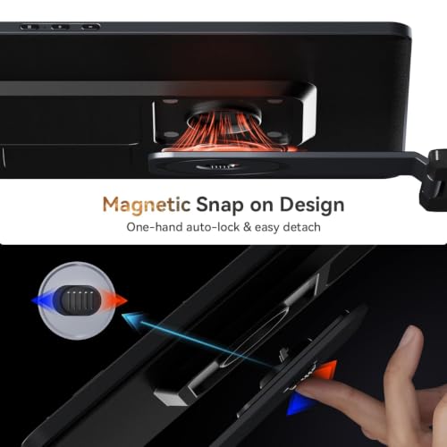 Image of Laptop Screen Extender 15.6 inch Detachable Portable Monitor for Windows | Triple Screen Laptop Monitor Extender for 13-17.3 inch MacBook (excl. M1 M2 M3) FHD IPS Plug&Play for Travel Business Watch Party