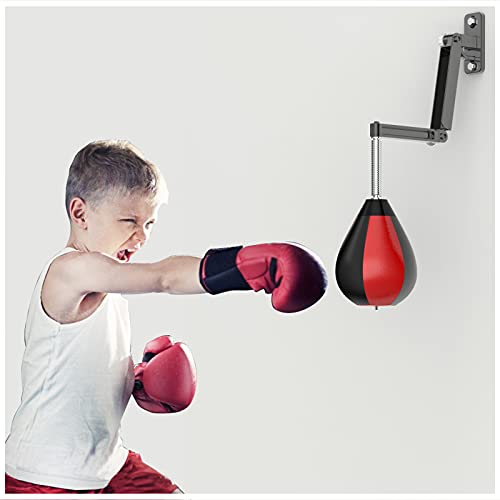 Sac de frappe de boxe pour installer un coin sport et s'exercer en famille dans le salon