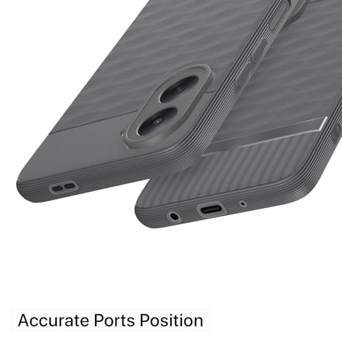 Image of Pikkme Back Cover for Redmi A7 Camera Protection 3D Hexa Cube Design Silicone Protective Bumper Case (Grey)