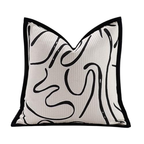 JBJYGSG Kissenbezug Kissenbezug Geometrie Kissenbezüge Dekorativ for Bett Sofa Wohnzimmer Wohnkultur Kissenbezüge(Color03,45x45cm)