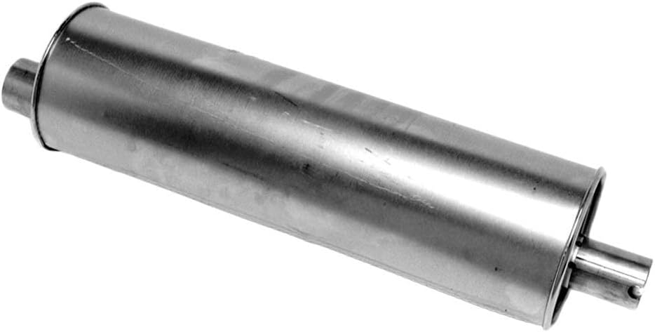 Walker Quiet-Flow SS 22798 Direct Fit Exhaust Muffler 2.25" Inlet (ID) 2.5" Outlet (ID) for Jeep Cherokee