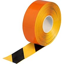 Brady ToughStripe Max Thick Floor Marking Tape - Rugged Facility Floor Marking Tape - 3 in. Width, 100 ft. Length - Black/Yellow