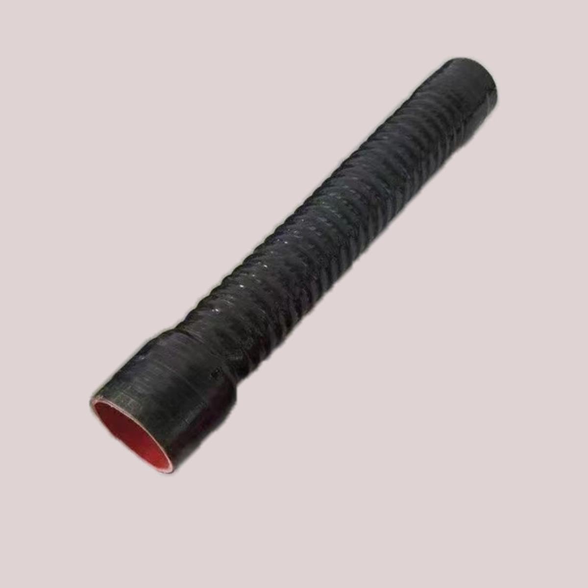 ID 30–100 mm Universal-Silikon-Flexschlauch, Kühlerrohr für Luftansaugung, Hochdruck- und Hochtemperatur-Gummiverbindung, schwarz, 600 mm, ID 85 mm