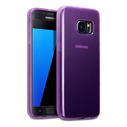 Galaxy S7 Covers, Terrapin [SLIM FIT] Samsung S7 Case [Purple] Premium Protective TPU Gel Case for Samsung Galaxy S7 - Purple