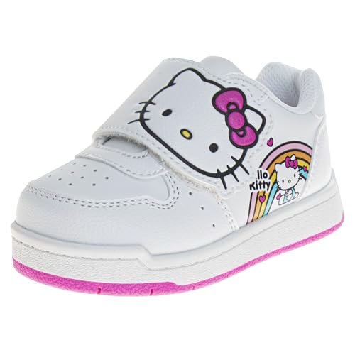 Sanrio Hello Kitty Sneakers for Girls - Kids Lightweight Athletic Breathable Casual Shoes (Toddler - Little Kid)