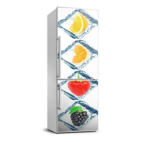 Decoración de cocina moderna con vinilo autoadhesivo de frutas 60x180 2