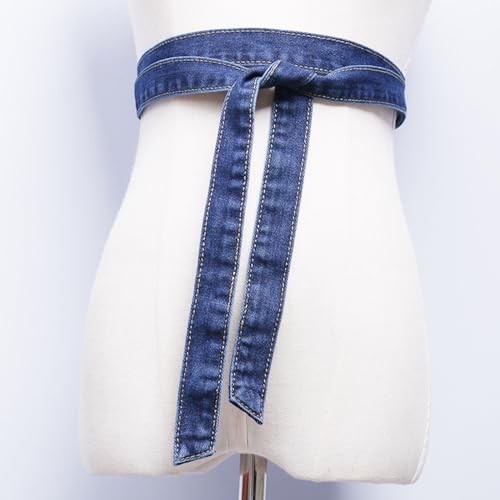 Tied Denims Waist Belt For Coat Women Men Unisex Waistband Adjustable Waist Strap Fashion Waist Decorations Women W3