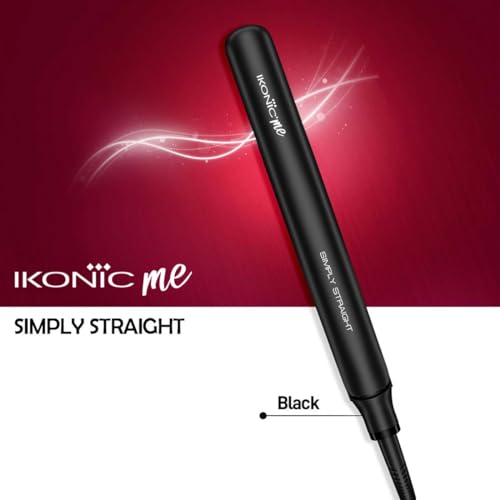 Ikonic Simply Straight Hair Straightener for Women Super Slim Rose Gold 1 inch Plates Compact Design Quick Heat Up Process Auto Controlled Heat Setting Suitable for all Hair... - Image 2