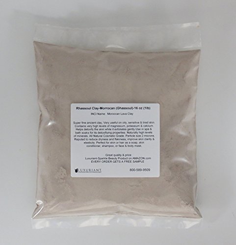 Rhassoul Clay-Cosmetic Grade-16 oz