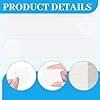Neworkg 2000 PCS Paper Piecing 1", Hexagon Quilting Templates for DIY Patchwork Crafts and Sewing Supplies #2