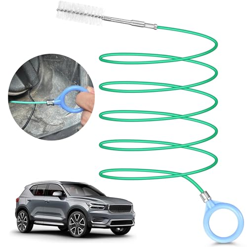 Cepillo Flexible Limpieza Cepillo De Limpieza De Tubos 500cm Cepillo Limpiador De Tuberías De Drenaje Cepillo De Drenaje Flexible para Coche Techo Corredizo Tanque Combustible