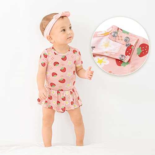 Baby Twirl Skirt Romper - Infant Girl Clothes 0-24 Months2