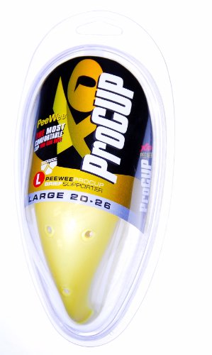 XO Athletic Pee Wee ProCup with Brief (White, Large)