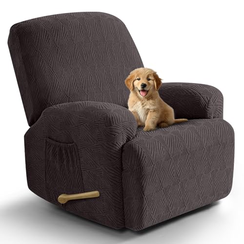 VANSOFY Recliner Chair Covers, 4-Pieces Stretch...