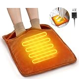 電気足温器 フットウォーマー 足入れタイプ 【新登場】 足温器 USB給電式 3段階温度調節可 柔らか 超快適 防寒グッズ 省エネ 丸洗い可 抗菌 防臭 フットヒーター ホットマット 一人用 足元 自宅 オフィス 車内 アウトドアに大活躍 (ブラウン)