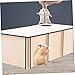 balacoo 1pc Wooden Hamster Hideout House Multi-Chamber Cozy Nest for Pets for Sleeping and Playing Pet Sleeping Nest Hamster Hiding Place