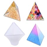 Three Cone Resin Casting Molds,Silicone Resin Molds,Triangle Resin Molds,Making Resin Molds for DIY...