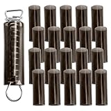 Belleone 20Pcs Pool Cover Spring Sleeve, Replacement Winter Swimming Pool Safety Cover Spring Sleeves, Vinyl Protective Sleeves for In-Ground Pool Cover, Springs Not Included