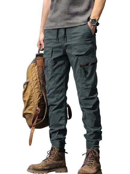 Image of Noble Monk Cargo for Men || Cotton Cargo Pant || Stylish Multi-Pocket Casual Trousers for Men