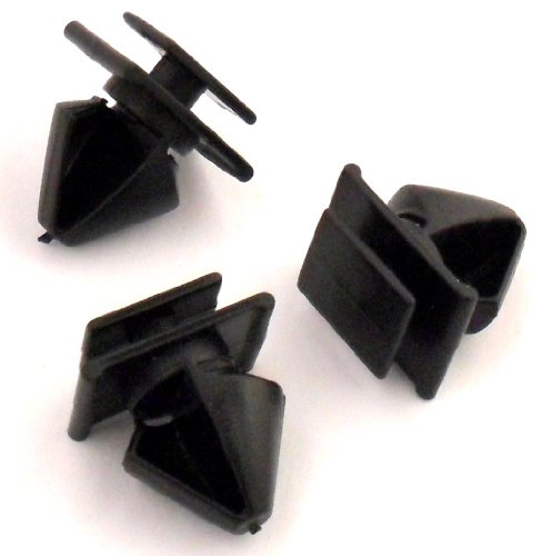 10 x Remaches PlÃ¡sticos - Clip Remache 406 Puerta Exterior Moldura Lateral Antirroces - Coche Grapas - Franqueo libre!