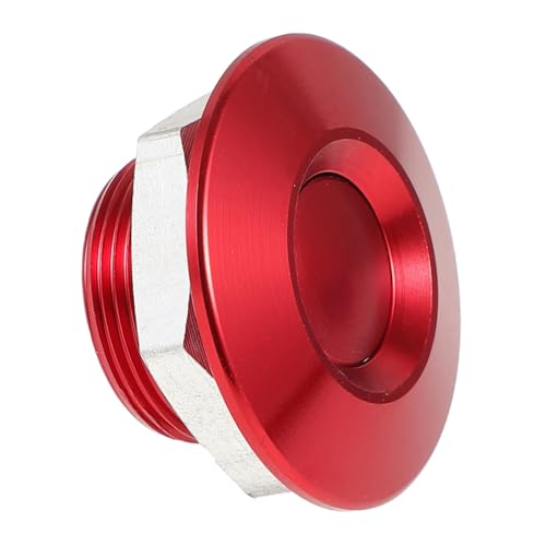 Happyyami Vehicle Hood Pin Quick Release Latch Push Button Car Hood Lock Durable Bumper Holder with Screws for Enhanced Vehicle Appearance and Easy Access