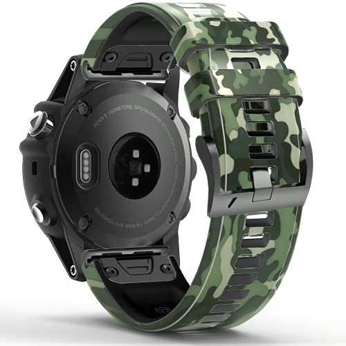 Bracelet silicone pour Fenix 7X résistant à la transpiration sans irritation