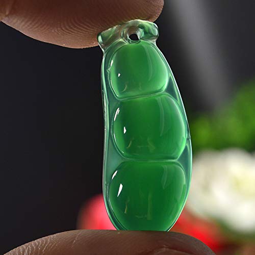 EASTCODE Second Generation Beeswax Amber Heart Necklace Fashion Jade Cord Long Sweater Chain Heart Lucky Pendant Creative Pendant