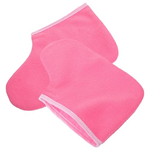 Cabilock Cubiertas Térmicas para Pies Parafina, Ajuste Firme y Tamaño Amplio, para Tratamientos de Parafina y Pedicura en Salón o Spa
