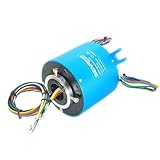 Elektronikversorgungs-Schleifring, Bohrungsgröße 25,4 mm, mit 6 Drähten 10 A und 6 Stromkreisen 2 A. Signal des Durchgangsloch-Schleifrings