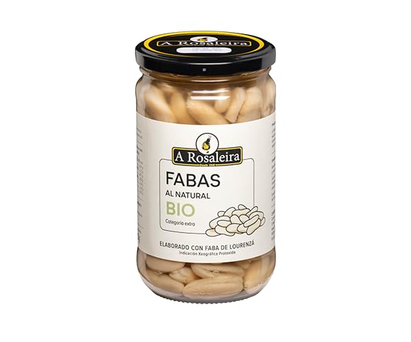 Peyca Fabas al natural BIO categoria extra 500g aprox. - A rosaleira. Elaborado con faba de lourenza(Indicacion xeografica protexida)